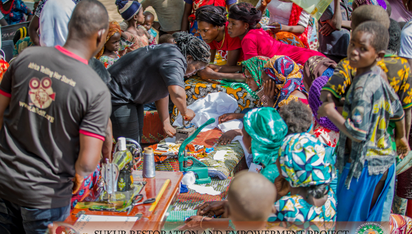 AFIDFF Empowers over 100 Sukur indigenes in various entrepreneurial skills 