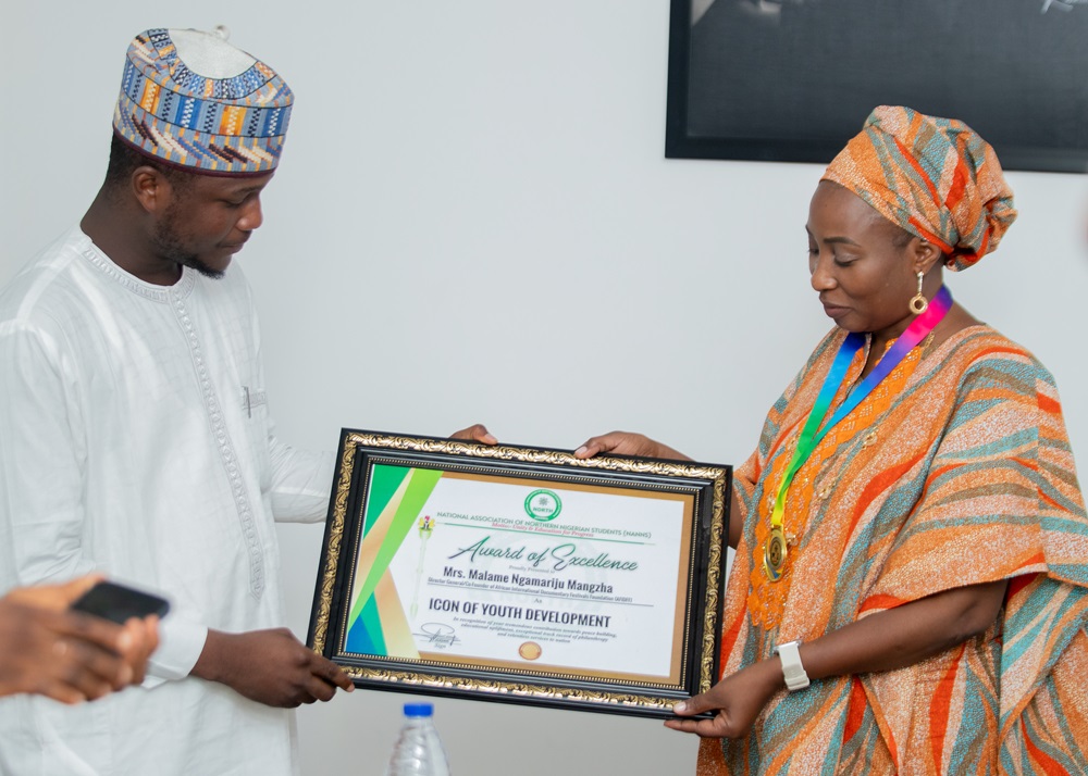 NANNS Honors AFIDFF Director General with "Icon of Youth Development" Award
